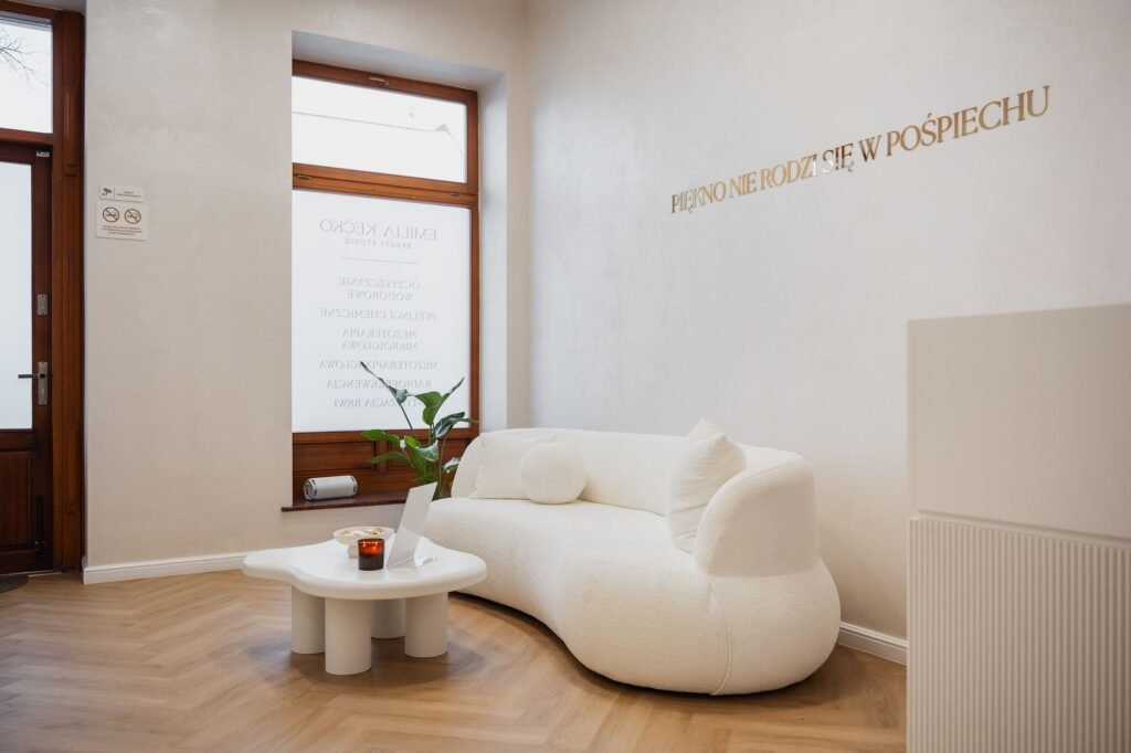 Strefa wypoczynku w Emilia Kęćko Beauty Studio w Suwałkach