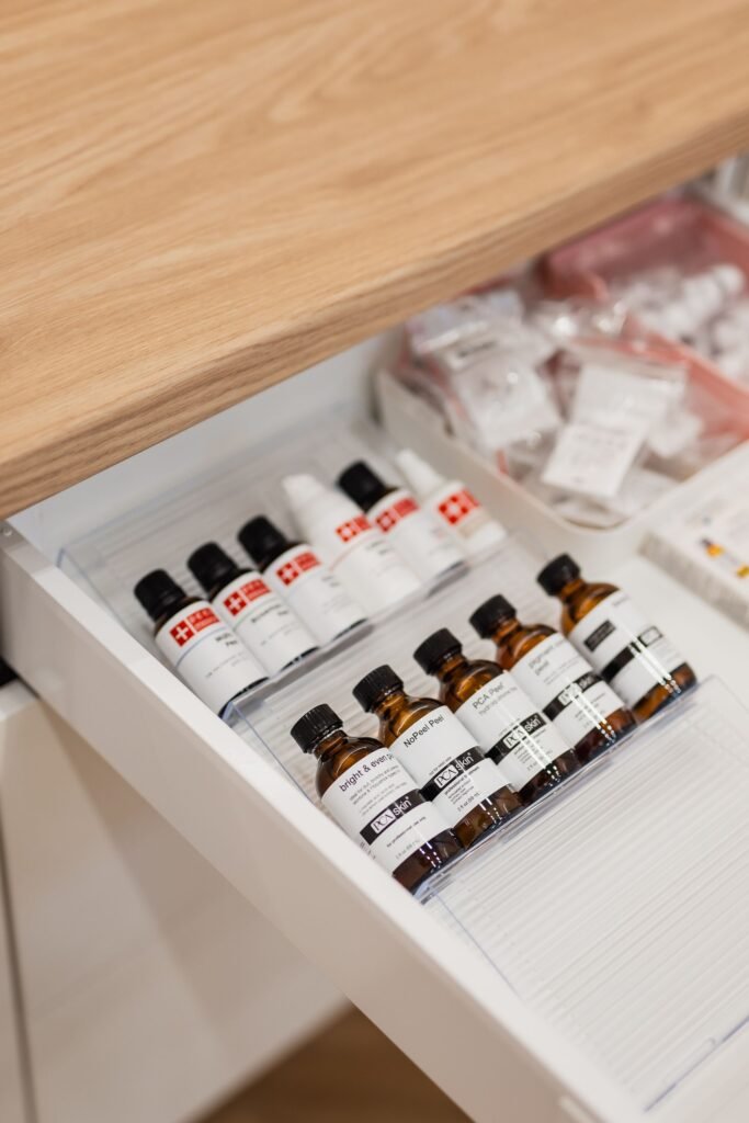 Preparaty do zabiegów w studiu kosmetologicznym